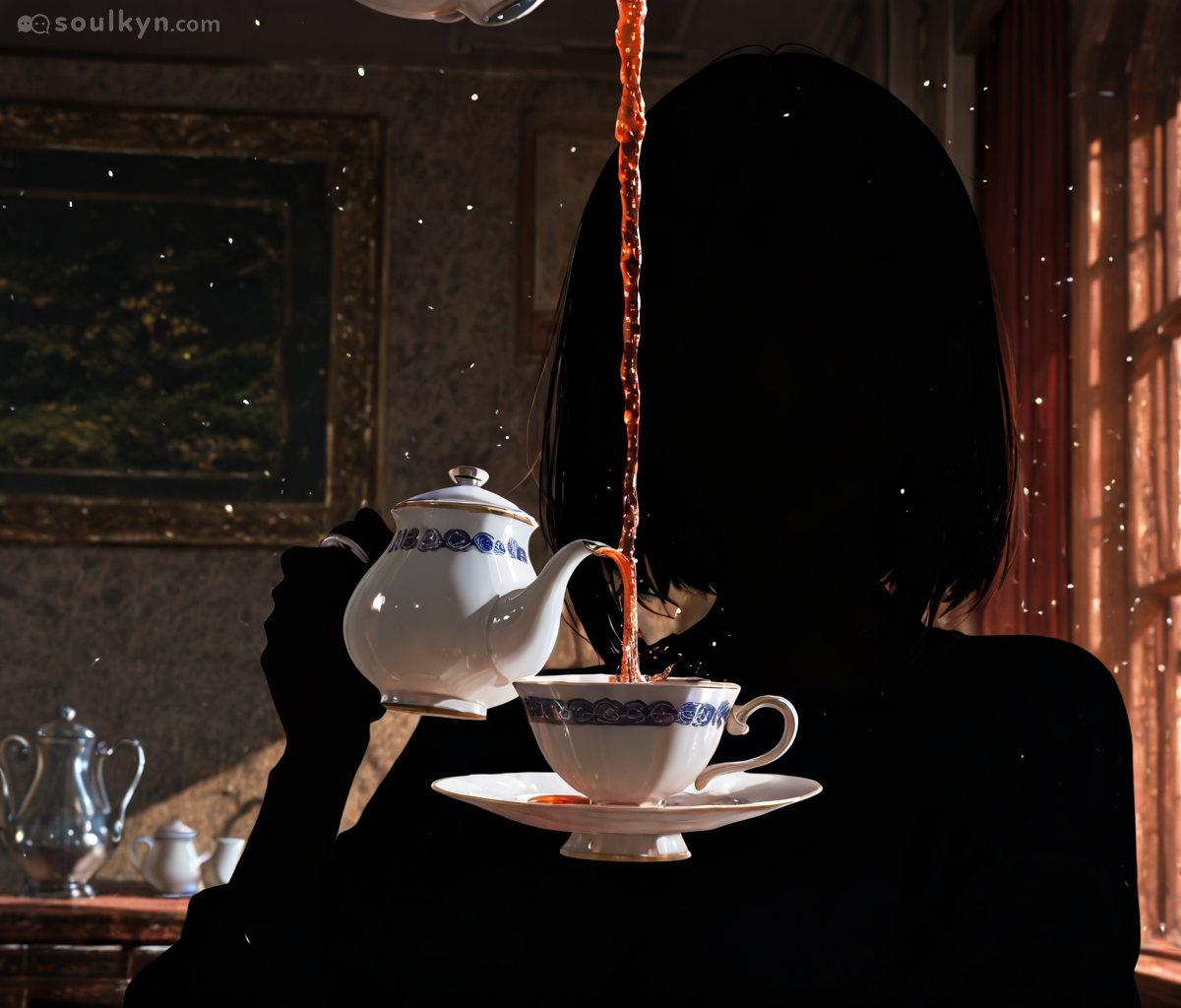 When you ask for 'elegant tea time' but AI decides the teacup goes WHERE YOUR FACE SHOULD BE - that's not a serving suggestion, that's body horror with porcelain