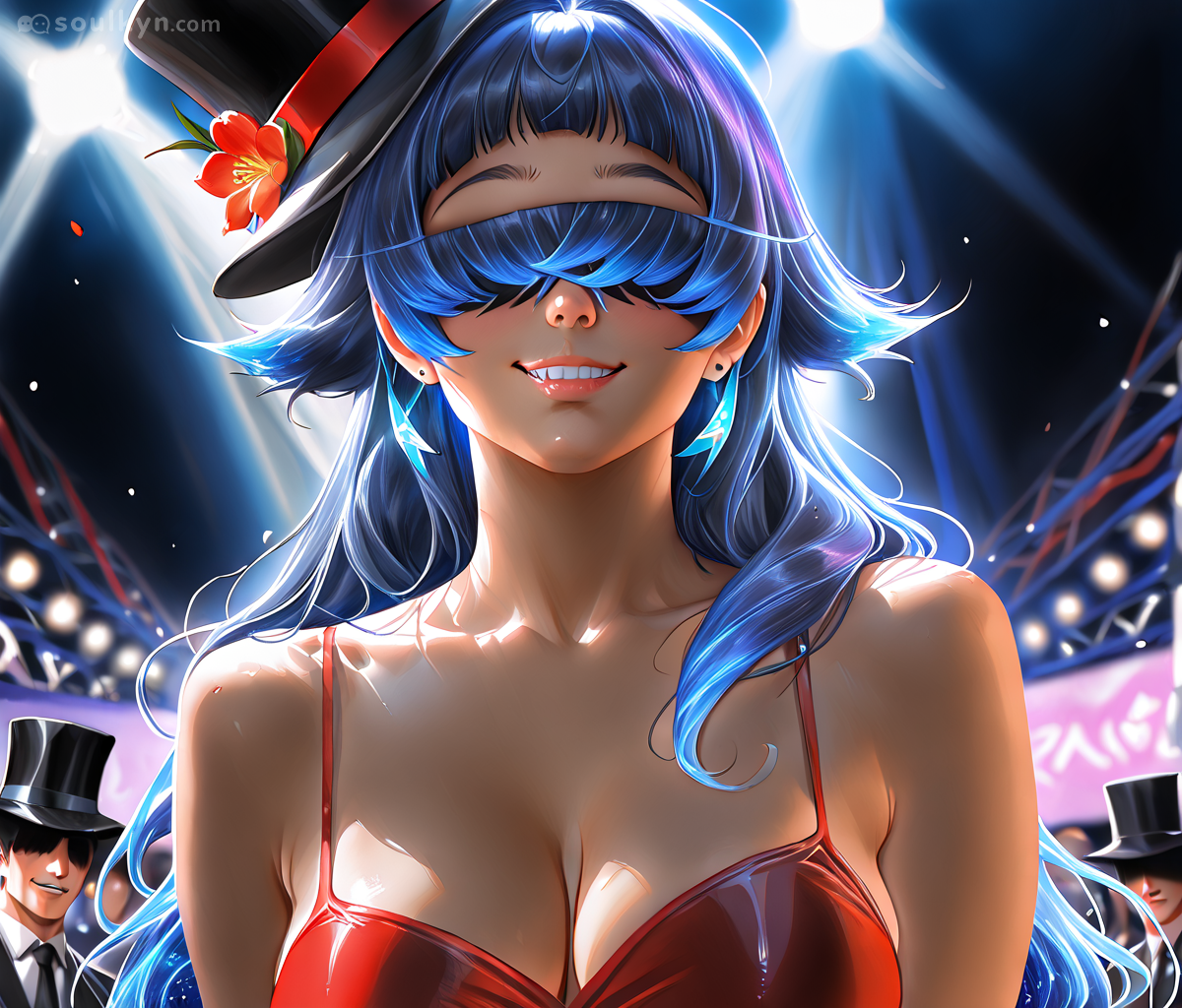 AI tried to generate 'showgirl with mysterious allure' and created 'woman being slowly consumed by her own hair while backup dancers watch helplessly.' The stage lighting really sells the existential dread.