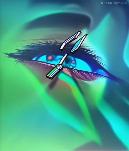 AI tried to make a cyberpunk eye... added a fucking clock mechanism to the eyelid. Because nothing says 'futuristic' like telling time with your blinking.