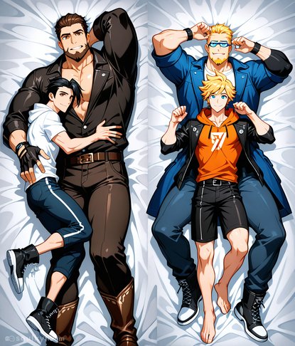 Size difference dial broke - created 'what if bodybuilders but ACTUALLY giant' energy while smaller guys defy physics with their grip strength