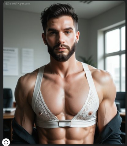 When you ask AI for 'masculine business professional' and it interprets 'business' as Victoria's Secret